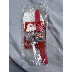 Paul‎ Frank Julius Monkey Wristband McDonald's Happy Meal Toy 2012 #6 Red Sealed